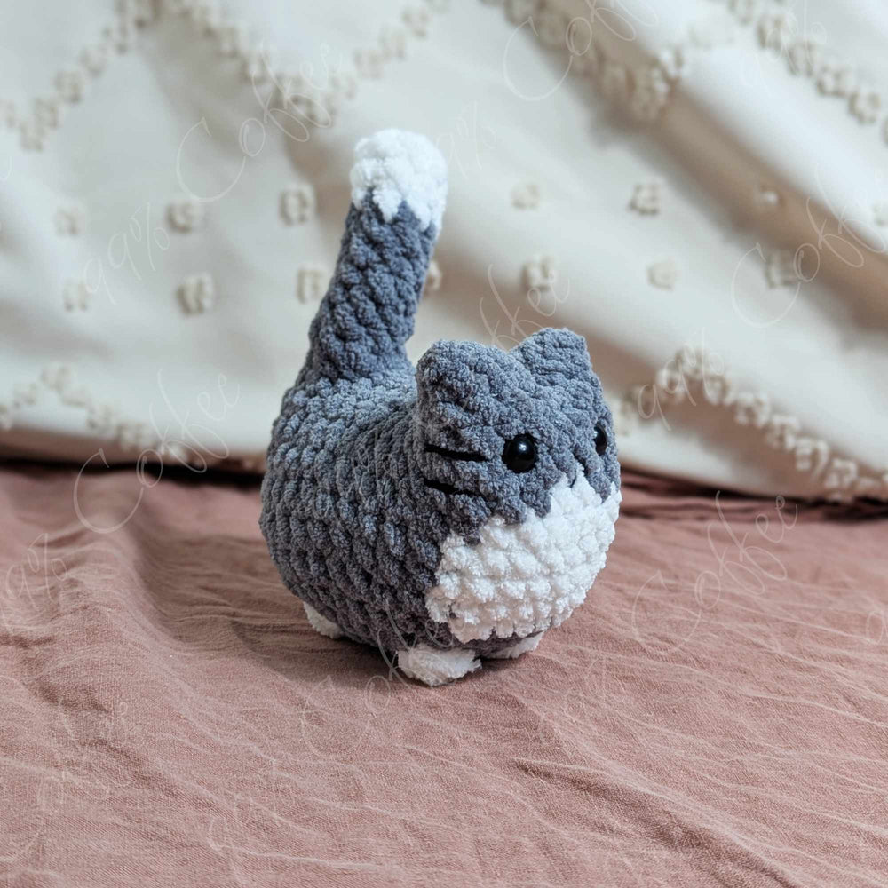 Tuxedo Loaf Cat Stuffed Animal (ONLINE ORDER ONLY)