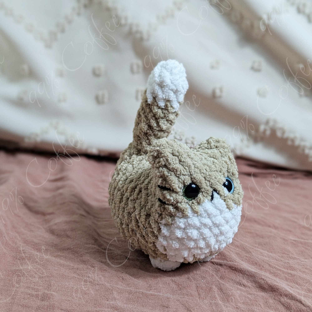 Tuxedo Loaf Cat Stuffed Animal (ONLINE ORDER ONLY)