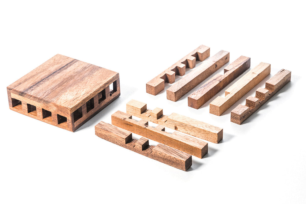 Wooden Locked Sticks Puzzle (Online Order Only)