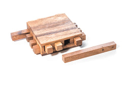 Wooden Locked Sticks Puzzle (Online Order Only)