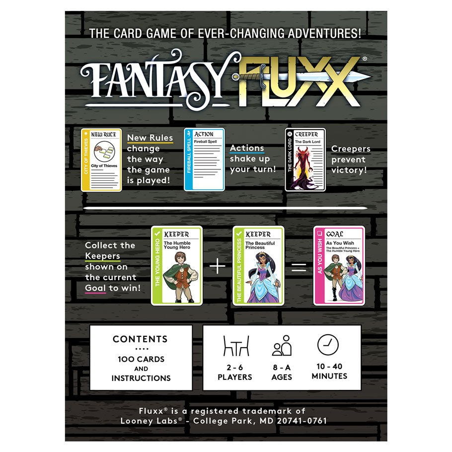 Fantasy Fluxx (ONLINE ORDER ONLY)