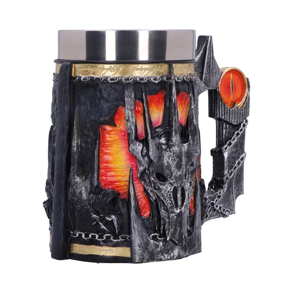 Lord of the Rings Sauron Sculpted Stainless Steel Tankard Mug (ONLINE ORDER ONLY)