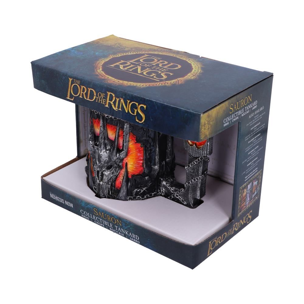 Lord of the Rings Sauron Sculpted Stainless Steel Tankard Mug (ONLINE ORDER ONLY)