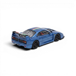 Stance Hunters Ferrari F40 LM Italian Stripe Blue 1:64
