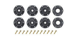 Louise R/C SC-Pioneer 1/10 Short Course Tires, Soft, 12, 14 & 17mm Removable Hex on Black Rim (2) LT3148SB (ONLINE ORDER ONLY)