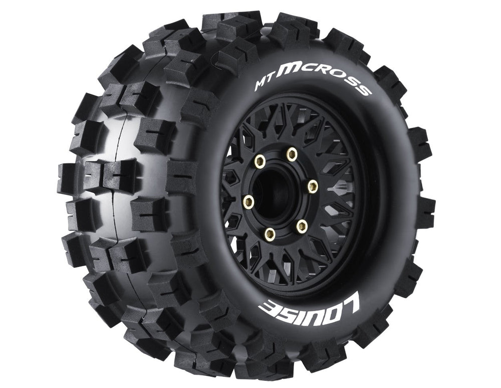Louise R/C MT-Mcross Soft, 1/10 Monster Truck Tires, 0 & 1/2 " Offset, LT3274SX (ONLINE ORDER ONLY)
