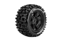 Louise RC MFT X-Pioneer Monster Truck Belted Tires Mounted 24mm Hex Arrma Kraton 8S (2) LT3296BM (ONLINE ORDER ONLY)