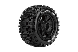 Louise R/C MFT X-Uphill X-MAXX Sport Monster Truck Tires Mounted, 24mm Hex, (2) LT3297B (ONLINE ORDER ONLY)