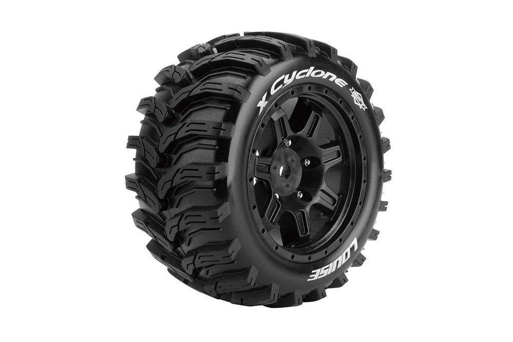 Louise R/C MFT X-Cyclone X-MAXX XRT Sport Monster Truck Tires 24mm Hex (2) LT3298B (ONLINE ORDER ONLY)