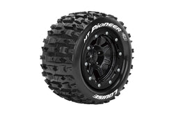 Louise MT-Pioneer Traxxas Maxx Sport Belted MFT Tires Bead-Lock 2.8 Rims 1/2-Offset Hex 17mm (2) (ONLINE ORDER ONLY)