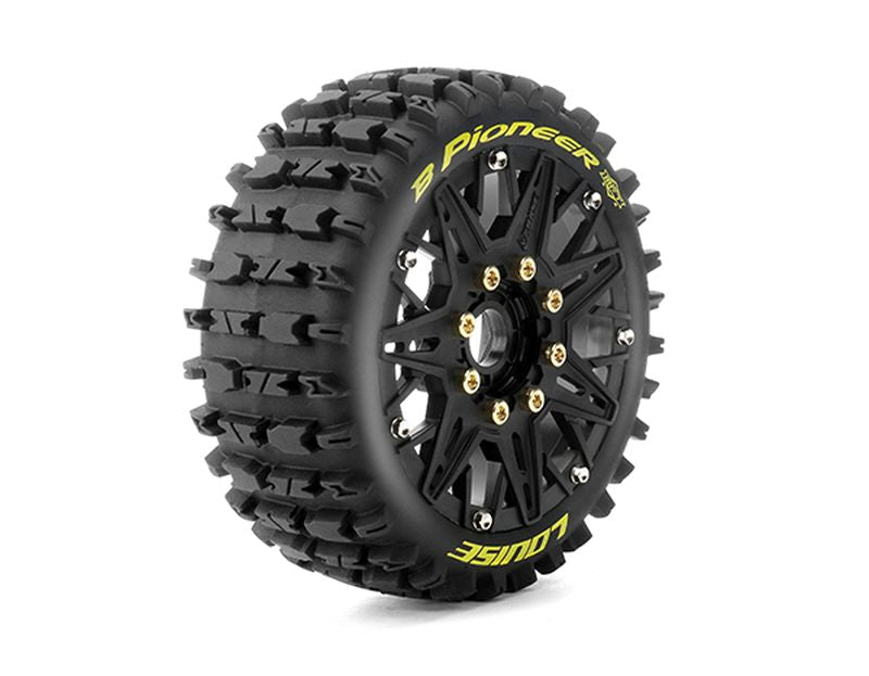 Louise R/C MFT B-Pioneer Soft 1/8 Buggy, 17mm Hex, 0" & 1/2" Offset, (2) LT3363SB (ONLINE ORDER ONLY)