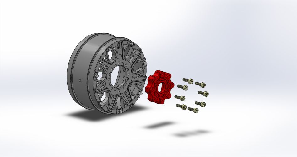 Louise R/C MFT B-Pioneer Soft 1/8 Buggy, 17mm Hex, 0" & 1/2" Offset, (2) LT3363SB (ONLINE ORDER ONLY)