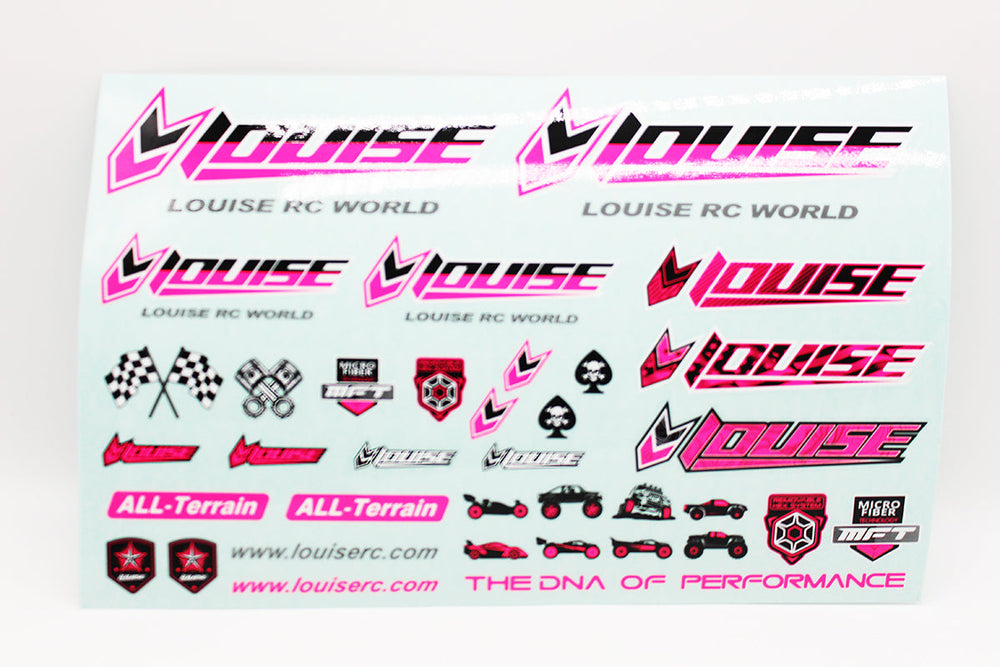 Louise R/C Louise RC Sticker Sheet-Pink  LT3373P (ONLINE ORDER ONLY)