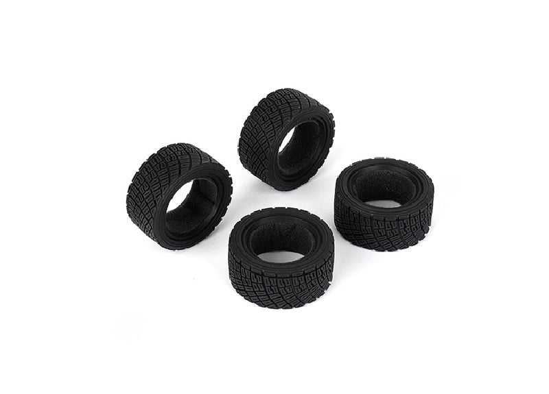 Louise R/C Rally Tires & Foam (4pcs), for LMX NBA331 (ONLINE ORDER ONLY)