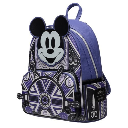 Loungefly Disney 100 Art Deco Mickey Mouse Mini-Backpack - Entertainment Earth Exclusive (ONLINE ORDER ONLY)