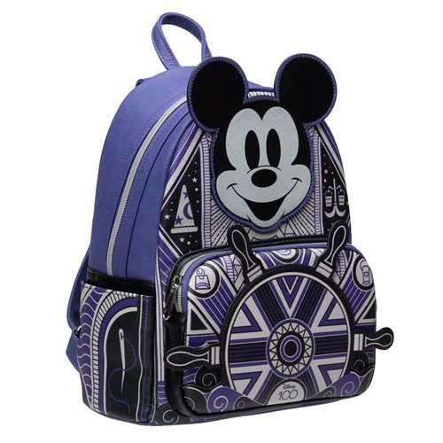 Loungefly Disney 100 Art Deco Mickey Mouse Mini-Backpack - Entertainment Earth Exclusive (ONLINE ORDER ONLY)