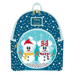 Loungefly Disney Minnie & Mickey Mouse Snow Globe Mini-Backpack (ONLINE ORDER ONLY)