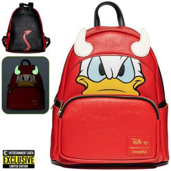 Loungefly Donald Duck Devil Donald Cosplay Mini-Backpack - Entertainment Earth Exclusive (ONLINE ORDER ONLY)