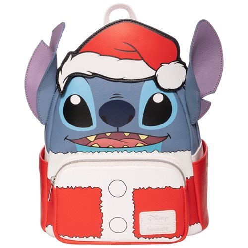 Loungefly Lilo & Stitch Holiday Santa Stitch Mini-Backpack- Entertainment Earth Exclusive (ONLINE ORDER ONLY)