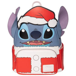 Loungefly Lilo & Stitch Holiday Santa Stitch Mini-Backpack- Entertainment Earth Exclusive (ONLINE ORDER ONLY)