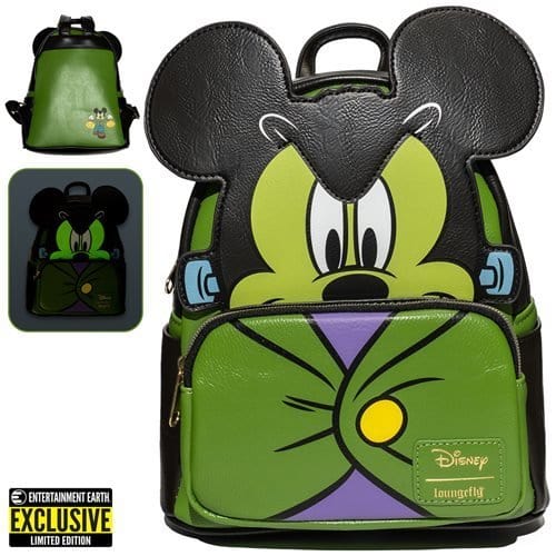 Loungefly Mickey Mouse Frankenstein Mickey Cosplay Mini-Backpack - Entertainment Earth Exclusive (ONLINE ORDER ONLY)