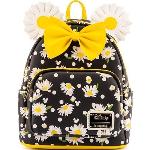 Loungefly Minnie Mouse Daisies Mini-Backpack (ONLINE ORDER ONLY)