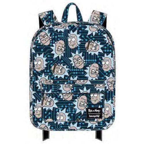 Loungefly Rick and Morty Computer Chip Rick Nylon Backpack (ONLINE ORDER ONLY)
