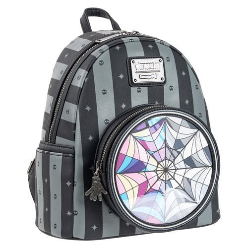 Loungefly Wednesday Nevermore Mini-Backpack - Entertainment Earth Exclusive (ONLINE ORDER ONLY)