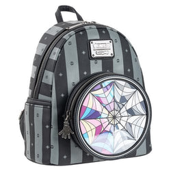 Loungefly Wednesday Nevermore Mini-Backpack - Entertainment Earth Exclusive (ONLINE ORDER ONLY)