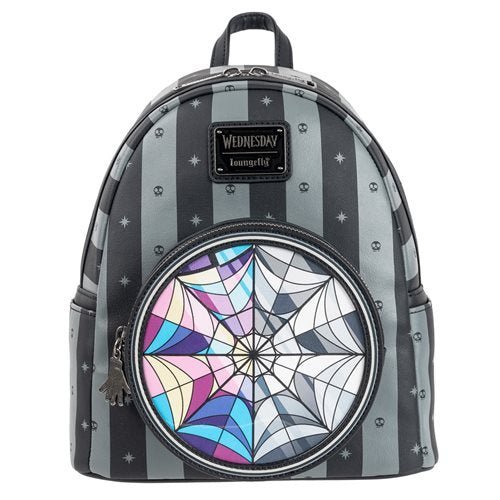 Loungefly Wednesday Nevermore Mini-Backpack - Entertainment Earth Exclusive (ONLINE ORDER ONLY)