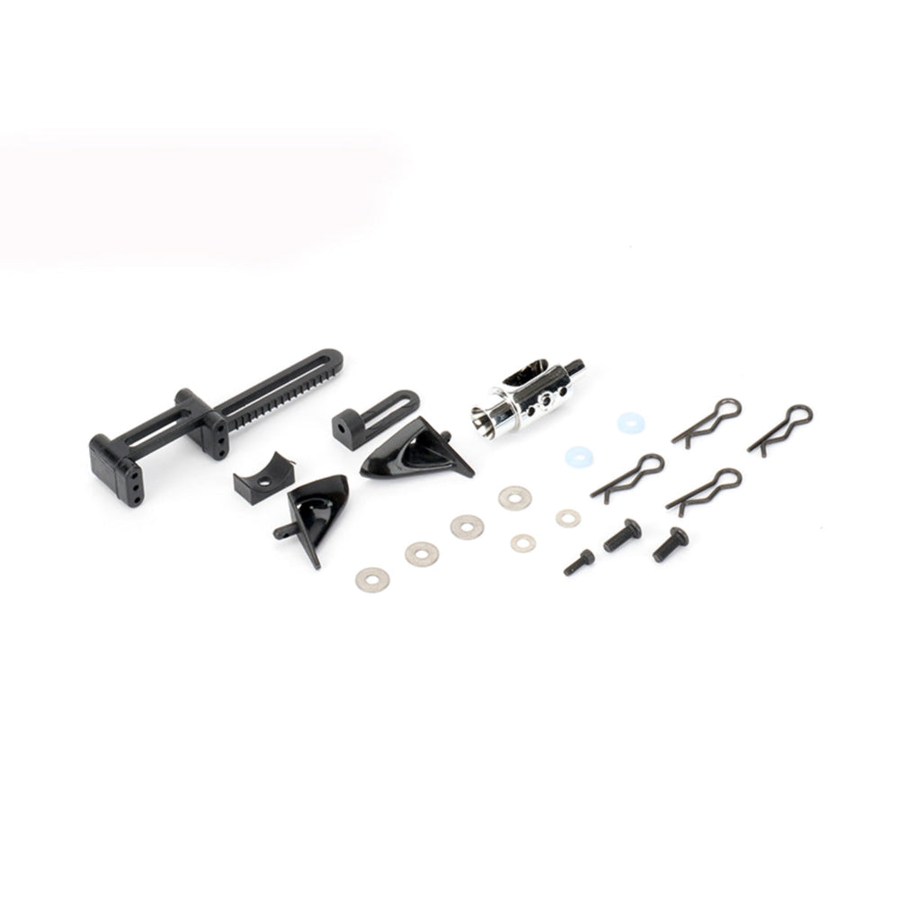 Louise R/C Back Millor and Exhaust Pipe, Fits Drift & Rally NHA439 (ONLINE ORDER ONLY)