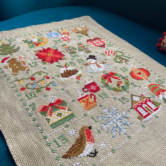 Love Poppet – Feeling Festive Advent Cross Stitch Kit (ONLINE ORDER ONLY)