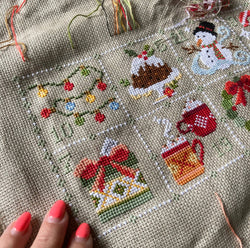 Love Poppet – Feeling Festive Advent Cross Stitch Kit (ONLINE ORDER ONLY)