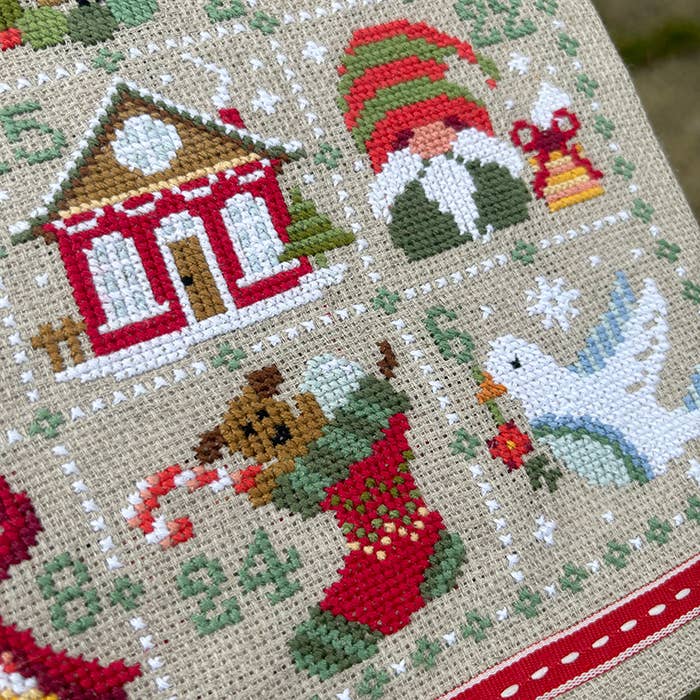 Love Poppet – Feeling Festive Advent Cross Stitch Kit (ONLINE ORDER ONLY)
