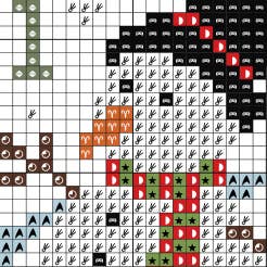 Love Poppet – Feeling Festive Advent Cross Stitch Kit (ONLINE ORDER ONLY)