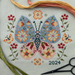 Love Poppet - Floral Butterfly - Printed Pattern (ONLINE ORDER ONLY)