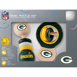 Green Bay Packers - Baby Rattles 2-Pack (ONLINE ORDER ONLY)