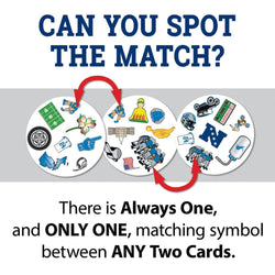 Detroit Lions Spot It! Card Game