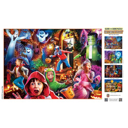 Glow in the Dark - Scared Silly 500 Piece Jigsaw Puzzle (ONLINE ORDER ONLY)