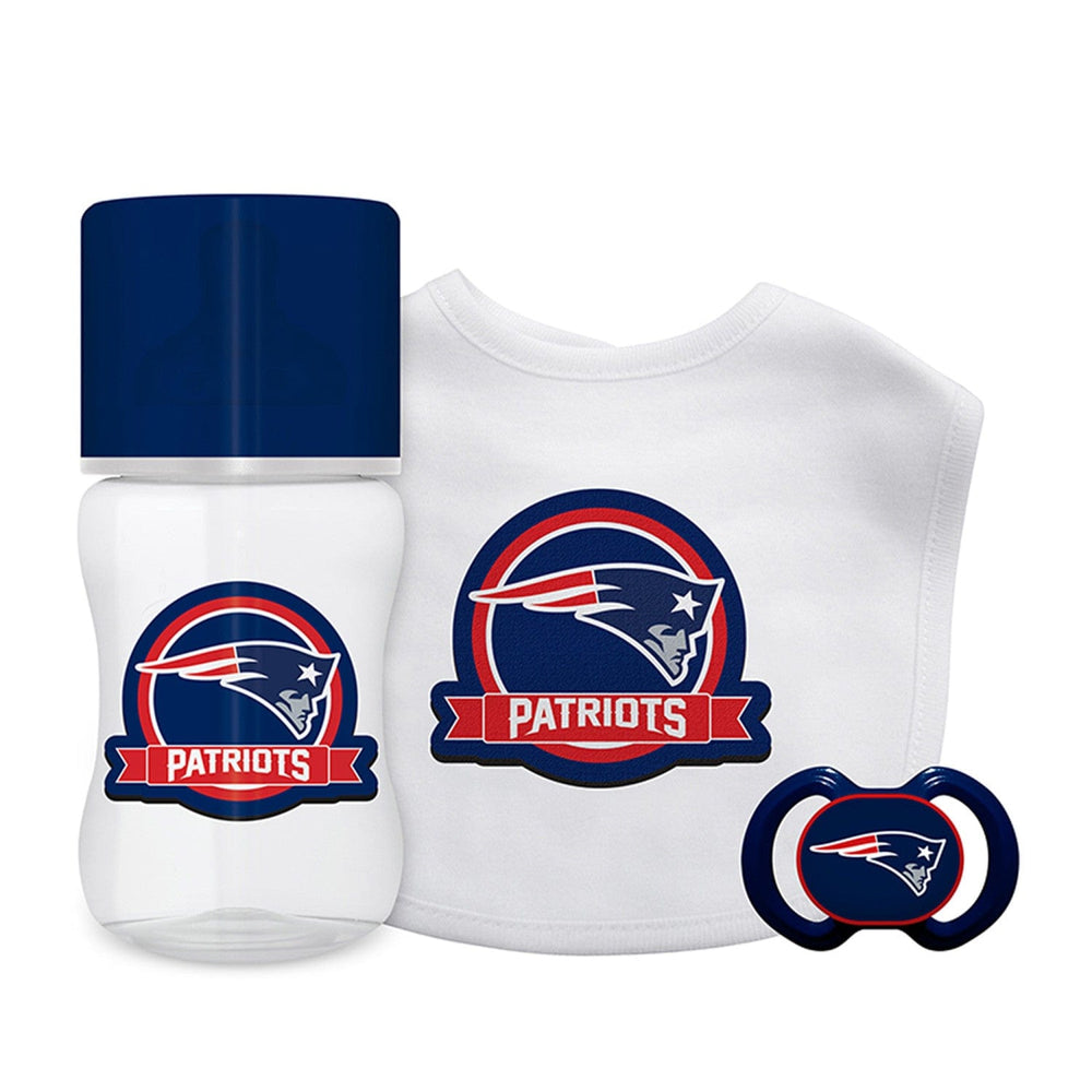 New England Patriots - 3-Piece Baby Gift Set (ONLINE ORDER ONLY)