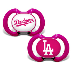Los Angeles Dodgers - Pink Pacifier 2-Pack (ONLINE ORDER ONLY)