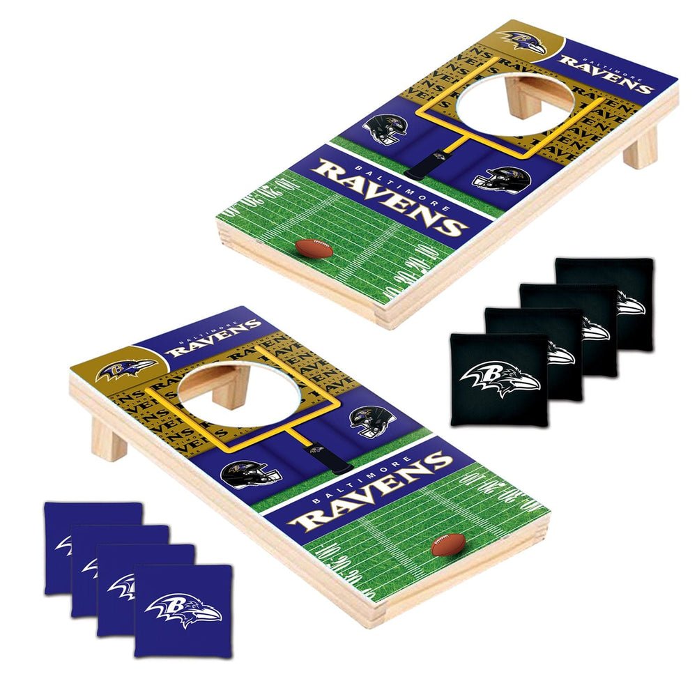 Baltimore Ravens - NFL Tabletop Cornhole (ONLINE ORDER ONLY)