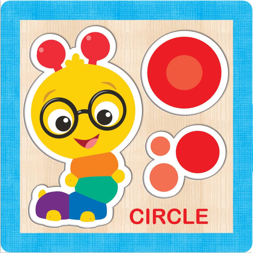 Baby Einstein Chunky Wood Puzzles - Kids 4 Pack (ONLINE ORDER ONLY)