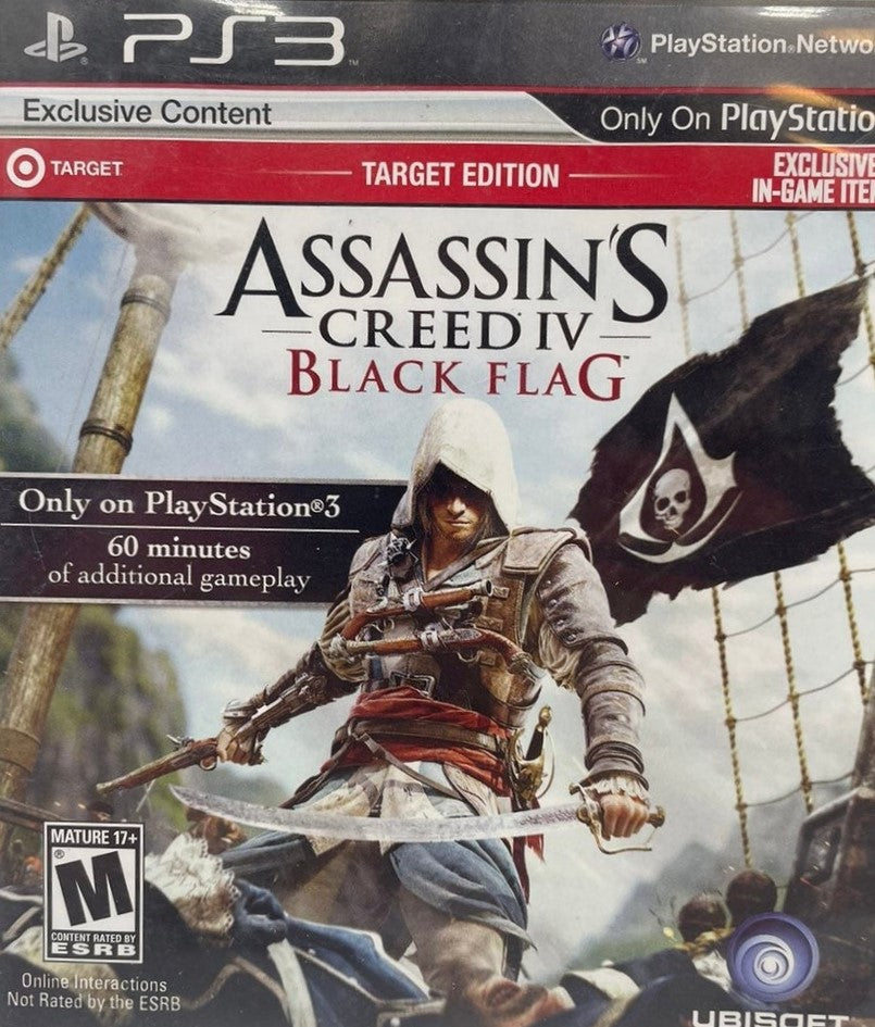 Assassin's Creed IV: Black Flag (Target Edition) (Playstation 3) (Online Only)