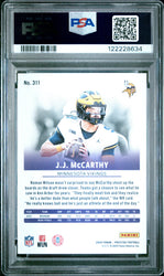 Graded 2024 Panini Prestige JJ McCarthy #311 Rookie RC Football Card PSA 9 Mint (ONLINE ORDER ONLY)