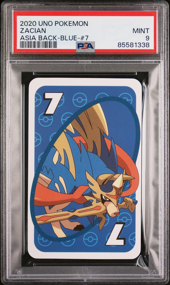 2020 UNO POKEMON ZACIAN  -  PSA  9 (Online Order Only)
