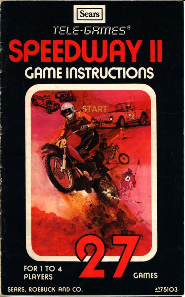 Tele-Game #27 Speedway II (Atari 2600) (Online Only)