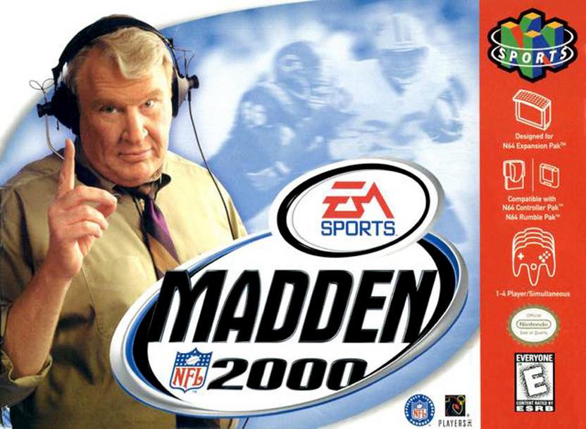 Madden 2000 (Nintendo 64) (Online Only)