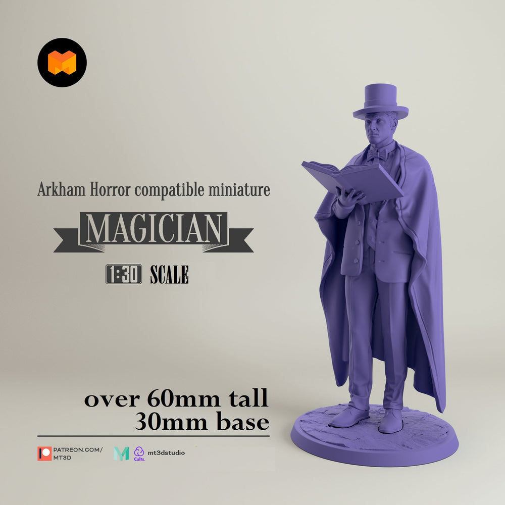 Arkham Compatible Investigator: The Magician (Dexter Drake) (ONLINE ORDER ONLY)