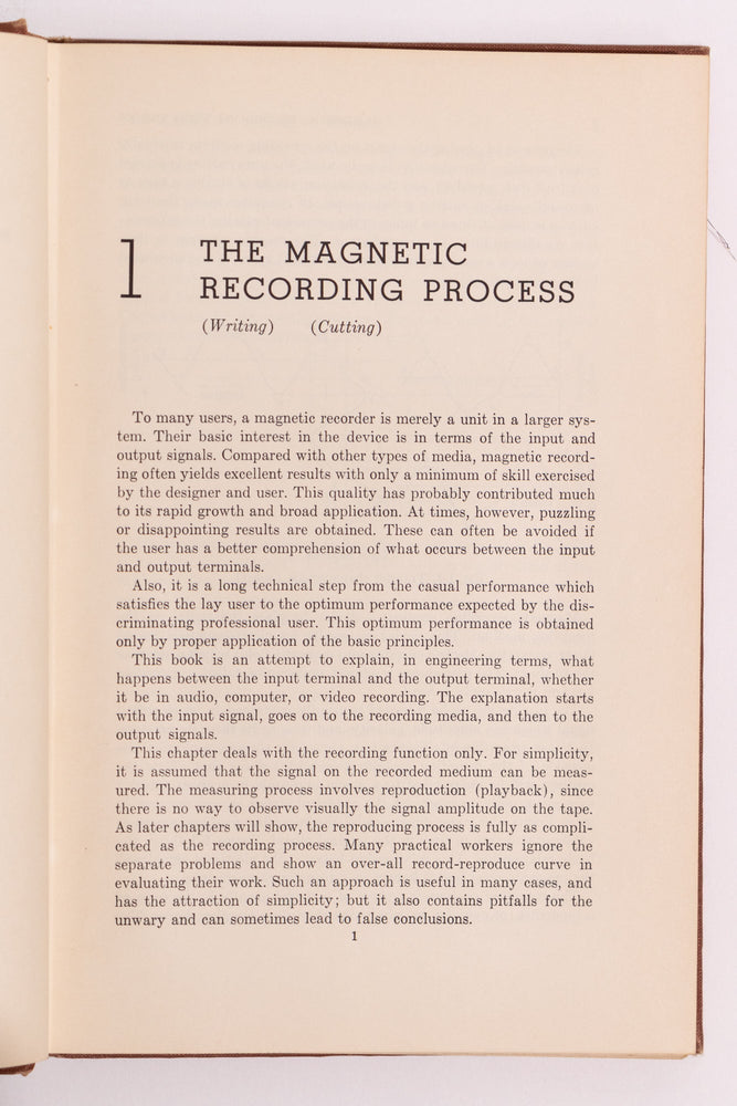 Magnetic Recording Techniques (ONLINE ORDER ONLY)